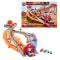 Set de joaca cu masinute si piste, Disney Pixar Cars, Radiator Springs Race&Rescue Road Raceway, JFL57