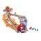 Set de joaca cu masinute si piste, Disney Pixar Cars, Radiator Springs Race&Rescue Road Raceway, JFL57
