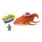 Set de joaca cu figurina articulata, Imaginext, Jurassic World Renaissance, Mosaurus, JFR23
