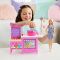 Set de joaca cu papusa Malibu, Barbie, Mysteries Beach Detectives, Cotton Candy, JFV67