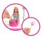 Set de joaca cu papusa Malibu, Barbie, Mysteries Beach Detectives, Cotton Candy, JFV67