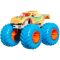 Masina Hot Wheels, Monster Truck, Glow In The Dark, Podium Crasher, JFX12
