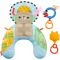 Perna cu jucarii senzoriale, Fisher Price, Tummy Wedge, JHB44
