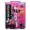 Papusa cu animal de companie, Monster High, Draculaura Refresh, JHK29