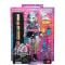 Papusa cu animal de companie, Monster High, Frankie Stein si Watzie, JHK31