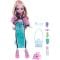 Papusa cu animal de companie, Monster High, Lagoona Blue si Neptuna, JHK33