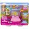 Set de joaca cu papusa Barbie, Family&Friends, Club Chelsea, Tea Party Picnic, JJB40