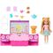 Set de joaca cu papusa Barbie, Family&Friends, Club Chelsea, Tea Party Picnic, JJB40