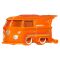 Masina metalica, Hot Wheels, Silver Series, Pantone 021, Kool Kombi, 1:64, JKY49