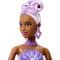Papusa cu accesorii surpriza, Barbie, Petal Pop, Mov, JMF58