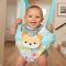 Leagan de interior cu lumini si sunete, Infantino, Jumper 2in1, Fox