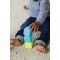 Set 8 cuburi moi, Infantino, Super soft, Squeeze & Stack