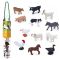 Set 12 mini figurine, Mojo, Farmland