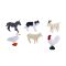 Set 6 mini figurine, Mojo, Farmland
