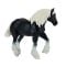 Figurina Mojo, Cal Clydesdale, Negru