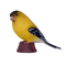 Figurina Mojo, Pasare American Goldfinch