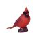 Figurina Mojo, Pasare Cardinal, Rosu