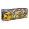 Camion cu platforma si 3 vehicule, Teamsterz, JCB Construction Command Truck