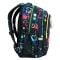 Ghiozdan cu 3 compartimente, Coolpack, Hello Kitty, Negru
