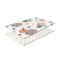 Covoras de joaca termic, Lorelli, din spuma XPE, design cu doua fete, pliabil, impermeabil, 120 x 180 cm, Ocean and Stars