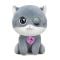 Jucarie de plus interactiva, Silverlit, Winkies, Blueberry Kitty