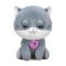 Jucarie de plus interactiva, Silverlit, Winkies, Blueberry Kitty