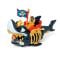 Set de joaca cu figurina, Piratix, King Shark Gold