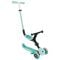 Trotineta 3 in 1 cu scaun si roti luminoase, Globber, Go Up Active, Albastru