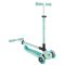 Trotineta 3 in 1 cu scaun si roti luminoase, Globber, Go Up Active, Albastru