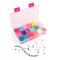 Set de creat bratari, Make It Real, Disney Princess Royal Rounds, Heishi Beads Charm, 2675 piese
