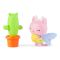 Set figurina si accesoriu, Gabbys Dollhouse, Kitty Fairy si Cactus, 20149927