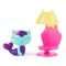 Set figurina si accesoriu, Gabbys Dollhouse, MerCat si Spa Chair, 20149928