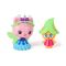 Set 2 figurine Gabbys Dollhouse, Queen Kitty Fairy si Kitty Gnome, 20151835