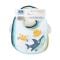 Set 7 bavete, Lorelli, bumbac si peva, 30 x 19 cm, inchidere cu banda velcro