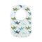 Set 7 bavete, Lorelli, bumbac si peva, 30 x 19 cm, inchidere cu banda velcro