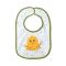 Set 7 bavete, Lorelli, bumbac si peva, 30 x 19 cm, inchidere cu banda velcro