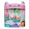 Set 2 figurine, Gabbys Dollhouse, Queen Kitty Fairy and Kitty Gnome, 6074330