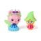 Set 2 figurine, Gabbys Dollhouse, Queen Kitty Fairy and Kitty Gnome, 6074330