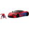 Set masina si figurina, Jada, Marvel, Mclaren 720S si Spider-Man
