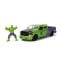 Masina din metal si figurina, Jada, Marvel, Hulk si 2014 Ram 1500, 1:24