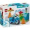 LEGO® DUPLO - Motocicleta albastra de politie (10471)