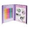 Set jurnal si markere neon, Happi Hobbi, Kuromi