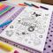 Set jurnal si markere neon, Happi Hobbi, Kuromi