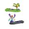 Set 2 figurine Testoasele Ninja, Akedo, Donatello Vs Baxter Stockman, S1