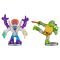 Set 2 figurine Testoasele Ninja, Akedo, Donatello Vs Baxter Stockman, S1