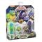 Set 2 figurine Testoasele Ninja, Akedo, Leonardo Vs Rocksteady, S1