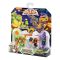 Set 2 figurine Testoasele Ninja, Akedo, Michelangelo Vs Bebop, S1