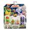 Set 2 figurine Testoasele Ninja, Akedo, Raphael Vs Kraang, S1