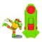 Set 2 figurine, Akedo, Testoasele Ninja, Raph Vs Foot Soldier, S3