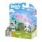 Set 2 figurine, Bluey si Chloe, Aliens